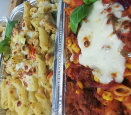 4. Zapiekanka makaronowa z Pesto